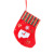 Christmas Little Socks Gift Bag Brushed Cloth Mouth Gilding Socks Christmas Decorations Christmas Tree Pendant