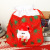 Christmas Gift Bag New Linen Cartoon Christmas Candy Bag Tote Bag Santa Claus Gift Bag