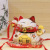 Le Meow 9-Inch Ceramic Lucky Cat Deposit Cans Crafts Decoration Creative Piggy Bank