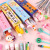 Blind Box Decompression Pen Creative Cute Cartoon Gel Pen Signature Pen Refill Elementary School Student School Supplies Guess Box