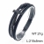 Titanium Steel Leather Bracelet Network
