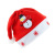 New Flannel Cartoon Hat Christmas Decoration Felt Pattern Hat Christmas Hat for the Elderly Holiday Party Headdress