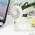 Minuo New Fan Short Handheld Portable Electric Fan USB Rechargeable Fan