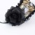 Factory Wholesale Halloween Half Face Ball Masquerade Costume Props Lace Leather plus Flower Party Mask