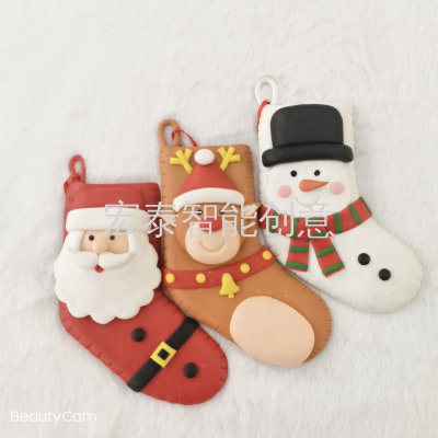 Brickearth Santa Claus Socks Christmas Pendant Christmas Gifts Christmas Decorations Christmas Pendant