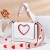 One Piece Dropshipping Love Heart Trendy Women's Bags Shoulder Handbag Messenger Bag Factory Wholesale 15115