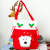 Christmas Gift Bag Gift Bag Christmas Decorations Red Flannel Christmas Candy Bag Children's Gifts