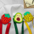 Cartoon Strawberry Silicone Coin Purse Avocado All-Match Messenger Bag Students Love Pineapple Crossbody Bag Factory Direct Sales