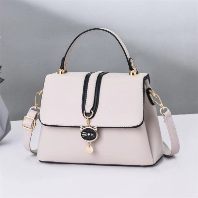 Fashion handbag New Cat Lock Trendy Women's Bags Shoulder Handbag Messenger Bag Factory Wholesale 15122