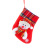 Christmas Little Socks Gift Bag Plaid Flannelette Stereo Head Christmas Stockings Christmas Decorations Christmas Tree Pendant