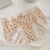 Japanese Cute Modal Cotton Funny Chessboard Plaid ~ Underpants Women's Low Waist Soft Breathable Cotton Crotch Briefs