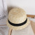 Japanese Children's Wheat Straw Hat Summer Outing Cute Baby Billycock Sun-Proof Straw Hat