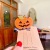 RFJ 80,000 Halloween Headdress Mesh with Light Luminous Barrettes Wansheng Ghost Bat Pumpkin Duckbill Clip Easter