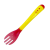 Silicone Soft Head Soup Spoon for Foreign Trade