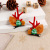 Rfj10 Santa Claus Snowman Deer Christmas Tree Accessories Ears Flocking Antlers Hairpin Variety Bobby Pin