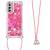 Applicable Moto Ultra 5G Four-Corner Drop-Resistant Gradient Quicksand Glitter Lanyard Slung over One Shoulder Phone Cover E6