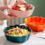 New Light Luxury Gold Salad Fruit Creative Bowl Noodle Bowl