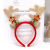 Rl561 New Hair Accessories Christmas Antlers Headband Glittering Powder Bell Antlers Headband Holiday Party Decoration Props