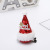 Rl517 Christmas Head Band + Barrettes Lambswool Sequin Cotton Filling Small Hat Headband + Barrettes Christmas Headdress