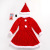 Rfsg Christmas Children's Clothing Children's Gold Velvet + Short Plush Women's Wear Hat Skirt Belt Three-Piece Women's Skirt