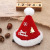 Rfj11 Christmas Barrettes Pleated Gauze + Non-Woven Snowflake Beard Deer Hat Decorative Hairpins for Christmas Barrettes