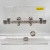 Stainless Steel Glass Door Bathroom Pulley Shower Room Pulley Hanging Wheel Set Shower Room Door-Sliding Hanging Wheel