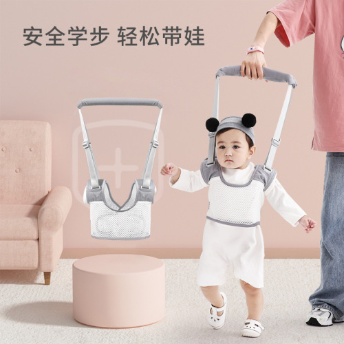 Hot Sale Baby Toddler Belt Summer Infant Children Learn to Walk Breathable One Year Old Baby Traction Rope Drop-Resistant Artifact 