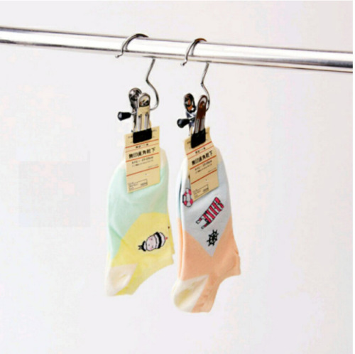 stainless steel pants rack spot pants clip hanger metal non-slip plastic dipping drying hanger wardrobe pants clip wholesale