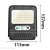 LED Solar Rechargeable Wall Lamp Outdoor Waterproof Human Body Induction Cob Lighting Courtyard Camping Emergency Light