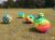 Stall Night Market Beach Toy Ball PVC Rainbow Ball Water Toys Thickened Explosion-Proof Colorful Volleyball