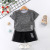 Children's Short-Sleeved Suit Running Sportswear Casual Quick Drying Clothes Boys and Girls Summer New T-shirt Shorts Two-Piece Set