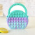 Factory Direct Sales 2022 New Pop It Deratization Pioneer Coin Purse Children's Silicone Bag Toy Crossbody Bag