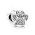 2019 Bigfoot Cartoon Animal Dog's Paw Cute Pet Alloy Large Hole Beads DIY Diamond-Embedded Bear Claw Beaded Bracelet