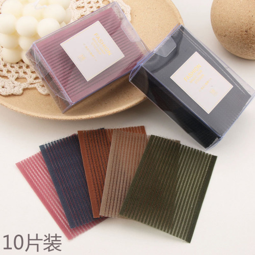 internet celebrity bangs stickers post magic stickers headdress hair stick broken hair stickers magic stickers hair stick artifact hair accessories for women