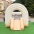Rainbow Arch Inflatable Children's Trampoline Environmental Protection PVC Inflatable Entertainment Park Trampoline Birthday Party Home Castle