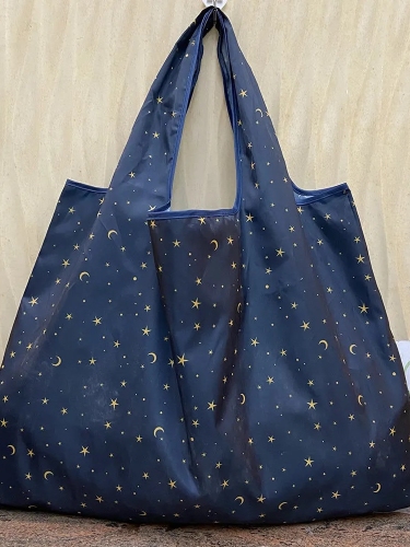shopping bag large handheld bag shopping eco-friendly bag foldable portable supermarket nylon non-woven bag grocery bag