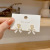 Korean Classic Style Pearl Hearth-Shaped Earrings Women's Retro French Graceful Bow Stud Earrings Sterling Silver Needle Ear Rings