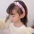 Children's Velcro Headband Girls Cropped Hair Fastener Flowers Bang Sticker Artifact Hairband Headband Little Girl Headdress Hair Stickers