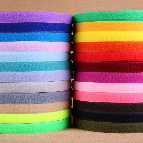 cm2.5cm glue-free ordinary velcro buckle with black and white color a large number of high quality 120 colors in stock