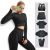 Summer Best Seller in Europe and America Seamless Wicking Moisture Absorption Bra Shorts Running Yoga Clothes Quick-Drying Short Sleeve Sports Set Women