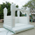Outdoor Inflatable Wedding Trampoline European and American Children's Birthday Party White Mini Trampoline Castle Export Inflatable Model Manufacturer