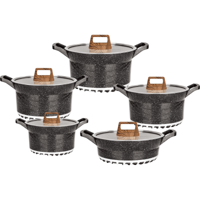 An Aluminum Pot Pot Set Soup Pot Shallow Soup Pot Casserole Non-Stick Pan