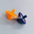 New Solid Color Small Spinning Top Ground Turn Nostalgic Classic Parent-Child Interaction Capsule Toy Supply Gift Accessories Factory Direct Sales