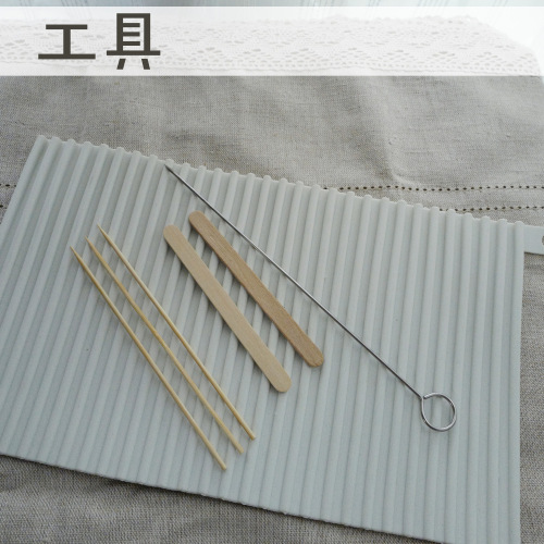 bamboo stick ice cream stick positioning needle aromatherapy candle diy tool position needle tip poke wax core hole stirring tweezers