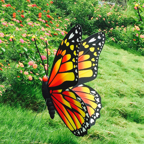 decorative butterfly creative shopping mall art gallery outdoor garden layout three-dimensional simulation butterfly exhibition factory direct sales