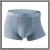Factory Direct Sales Men's Ice Silk Seamless Panties Boxers Summer Solid Color Breathable Shorts Boxers Underpants Men