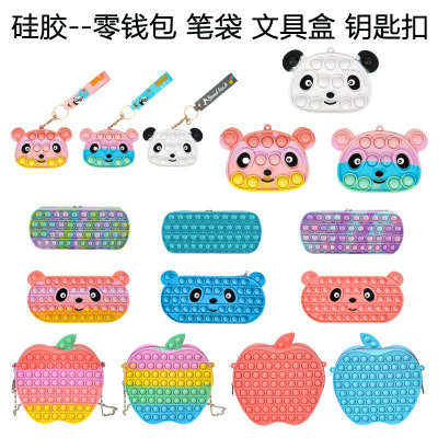 Processing Customized Deratization Pioneer Coin Purse Deratization Pioneer Bag Silicone Bag Silicone Coin Purse Silicone Pencil Case