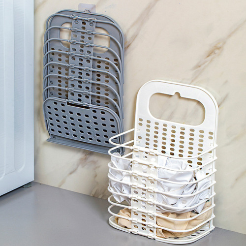 laundry basket foldable home bathroom laundry basket storage basket bathroom changing clothes bucket wall hanging