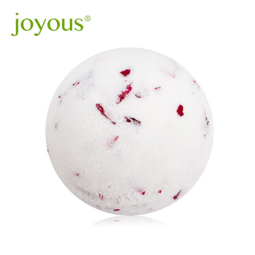 Joyous Milk rose Bubble Bomb Bath Ball Essential Oil Bubble Bath Ball Moisturizing Bubble Bomb 100G