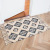 Cross-Border Nordic Handmade Tassel Floor Mat Three-Dimensional Tufted Cotton Linen Door Mat Carpet Door Mat Bedside Foot Mat